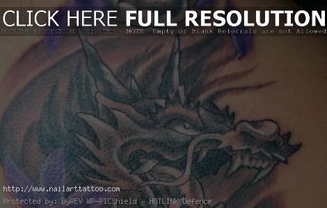 asian dragon tattoo