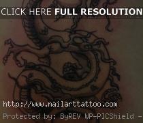 asian dragon tattoo drawing