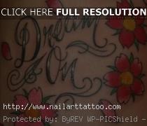 asian flower tattoos
