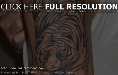 asian tiger tattoo