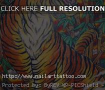 asian tiger tattoo pics