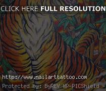 asian tiger tattoo pics
