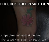 aster flower tattoo designs