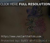 aster flower tattoo gallery