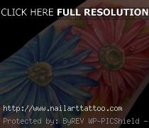 aster flower tattoo pictures