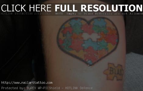 autism awareness tattoos gallery