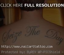 avenged sevenfold tattoo seize the day