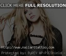 avril lavigne tattoos 2013