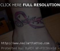 awareness ribbon tattoos