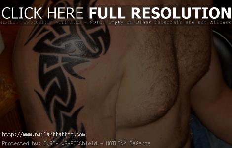 awesome tribal tattoos shoulder