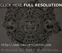 aztec calendar tattoo designs free