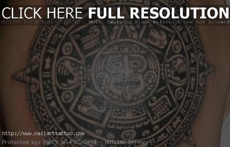 aztec calendar tattoo meaning