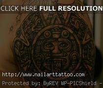 aztec calendar tattoos pictures