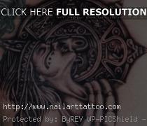 aztec girl tattoos designs