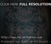 aztec skull tattoos designs
