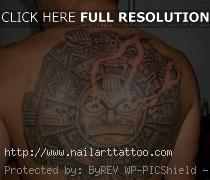 aztec sun tattoo