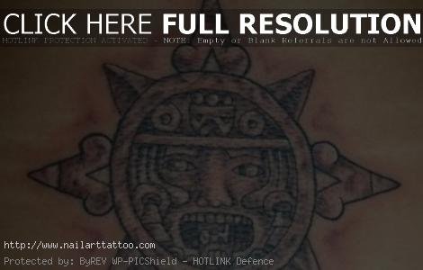 aztec tattoos designs for men