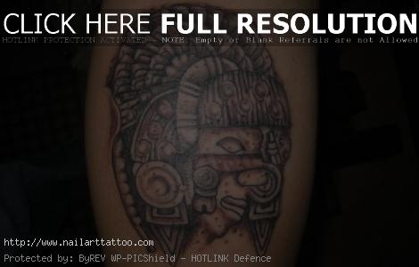 aztec tattoos for men
