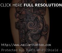 aztec tribal tattoo