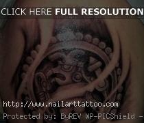aztec tribal tattoo designs for men