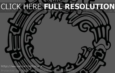 aztec tribal tattoo patterns