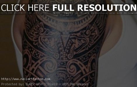 aztec tribal tattoos sleeve