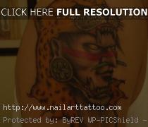 aztec warrior tattoo