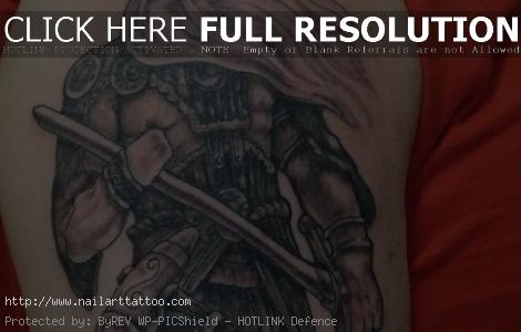 aztec warrior tattoo designs for men