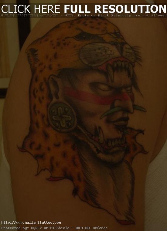 30 Aztec Inspired Tattoo Designs For Men