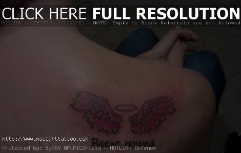 baby angel tattoo designs for women