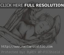 baby angel tattoo drawings