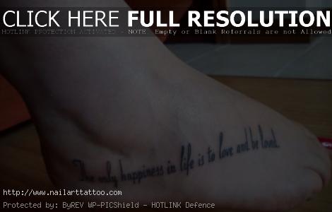 baby feet tattoo quotes