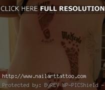 baby footprint tattoos for women