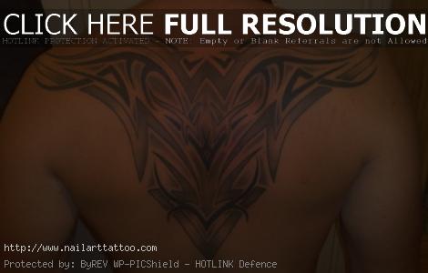 back tribal tattoos designs