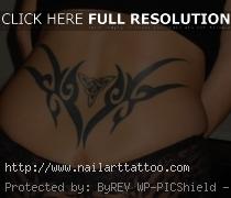 back tribal tattoos for women