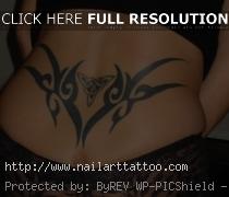 back tribal tattoos for women