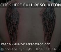 back wings tattoo tumblr
