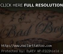 bad boy tattoo pictures