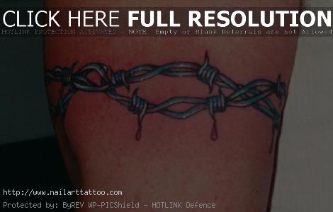 barb wire tattoo designs