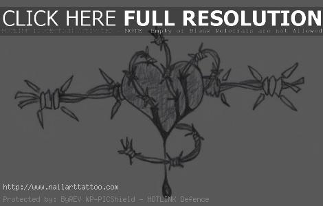 barb wire tattoo drawings