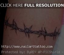 barb wire tattoo meaning