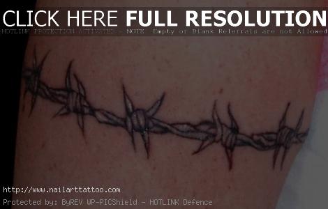 barb wire tattoo meaning