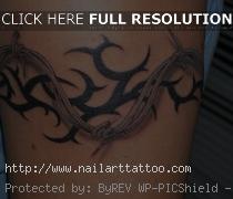 barb wire tattoos designs