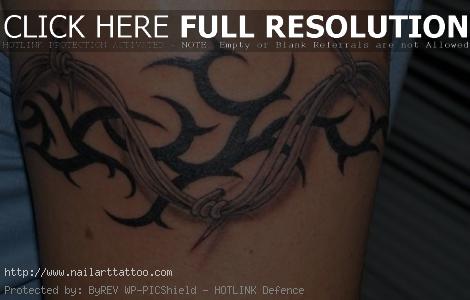 barb wire tattoos designs
