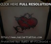 barb wire tattoos for girls