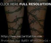 barbed wire tattoo