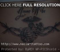 barbed wire tattoo designs for men
