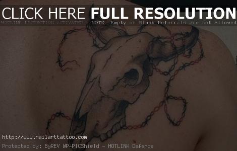 barbed wire tattoo designs for women
