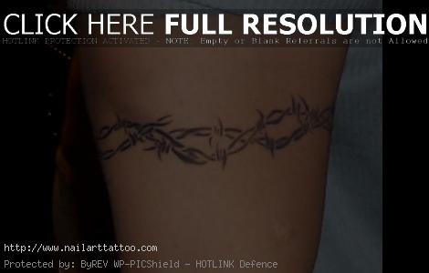 barbed wire tattoo designs