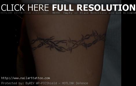barbed wire tattoo designs